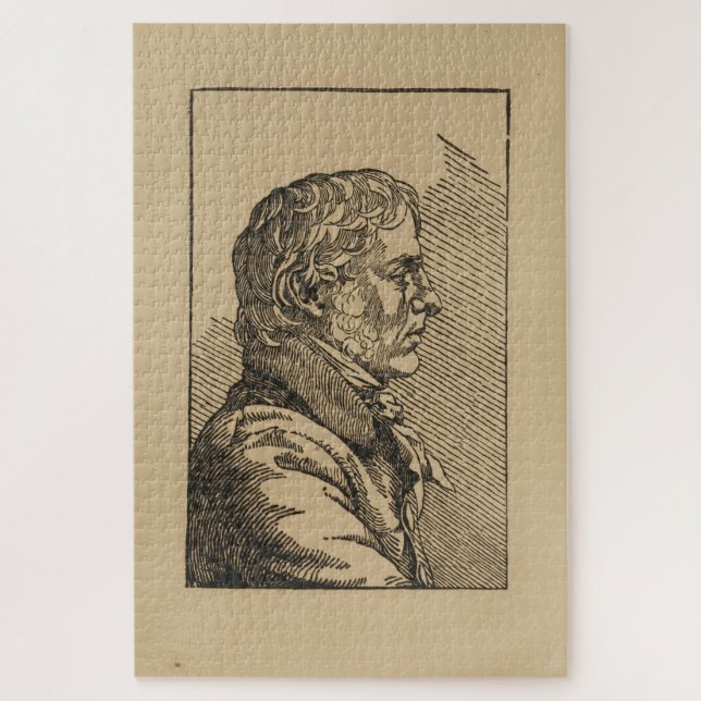 Quebra-cabeça Caspar David Friedrich - Autorretrato (1803) (Vertical)