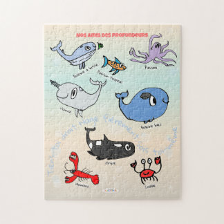 Quebra-cabeça Casse-tête “Amis des profondeurs” - Puzzle