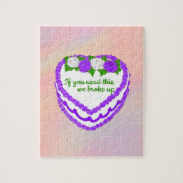 Quebra-cabeça Casse-tête Gateau haineux - Cartões de agradecimen