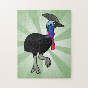 Quebra-cabeça Cassowary do sul