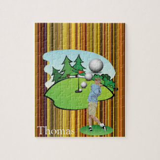 Quebra-cabeça Castanho Negro Greve Branca Golfe Go