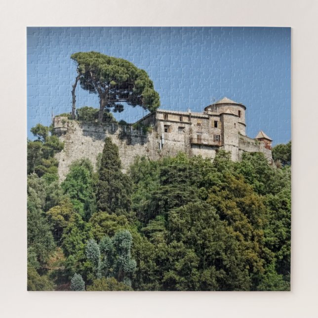 Quebra-cabeça Castello Brown - Portofino, Itália - 20x20 -676 pc (Vertical)
