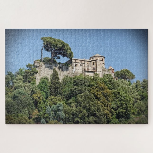 Quebra-cabeça Castello Brown - Portofino, Itália - 20x30 -1014 p (Horizontal)