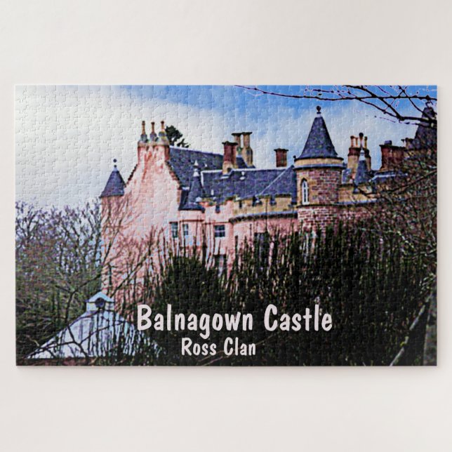 Quebra-cabeça Castelo Balnagown - Ross Clan (Horizontal)