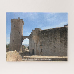 Quebra-cabeça Castelo Bellver, Palma, Maiorca, Espanha em um