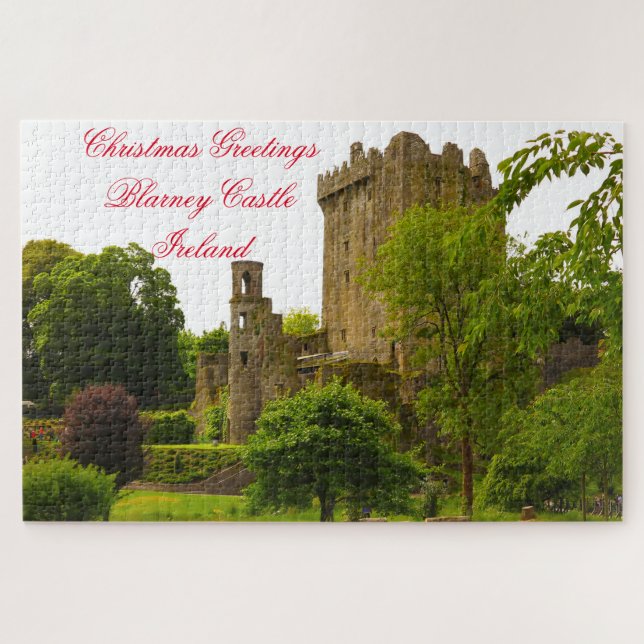 Quebra-cabeça Castelo Blarney Blarney Cork Irlanda. (Horizontal)
