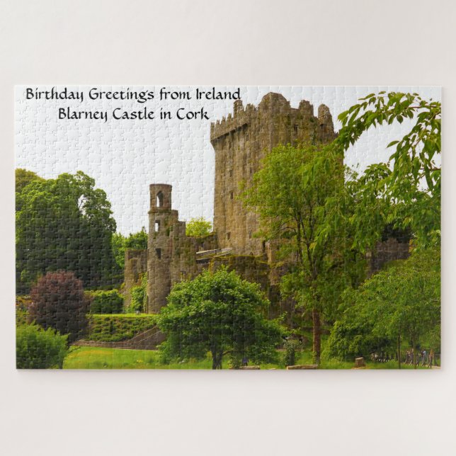 Quebra-cabeça Castelo Blarney Blarney Cork Irlanda. Quebra-cabeç (Horizontal)