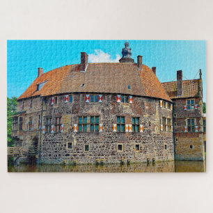 Quebra-cabeça Castelo Burg Vischering Alemanha.