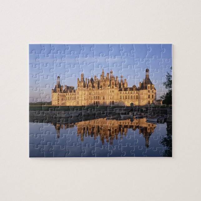 Quebra-cabeça Castelo Chambord, Vale do Loire, França (Horizontal)
