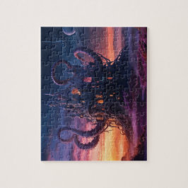 Quebra-cabeça Castelo Cósmico de Eons Long Past