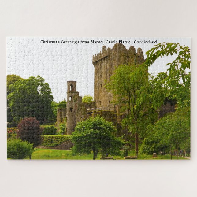 Quebra-cabeça Castelo de Blarney Blarney Cork Irlanda. Quebra-ca (Horizontal)