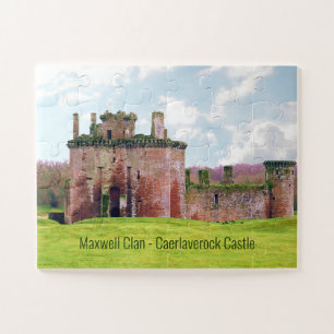 Quebra-cabeça Castelo de Caerlaverock, castelo escocês Maxwell