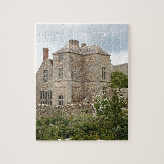 Quebra-cabeça Castelo de Carisbrooke, Ilha de Wight, Inglaterra, (Vertical)