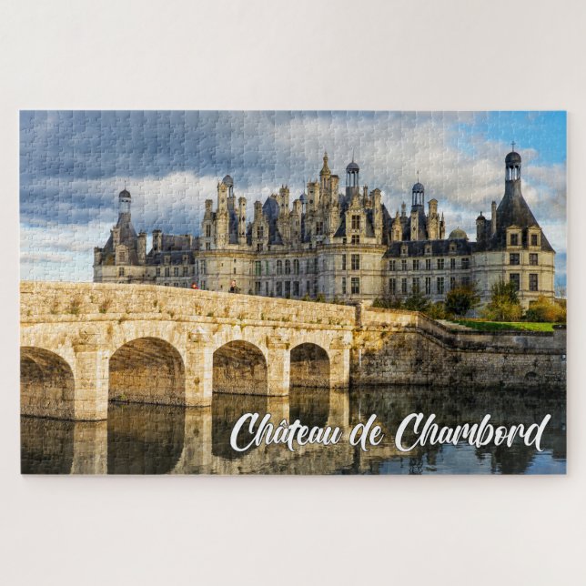 Quebra-cabeça Castelo de Chambord, Chambord, França (Horizontal)