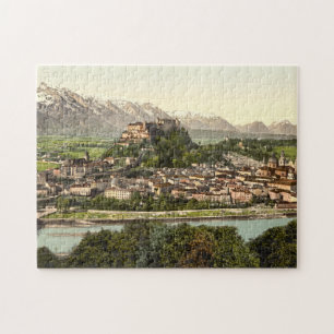 Quebra-cabeça Castelo de Hohensalzburg, Salzburg, Áustria