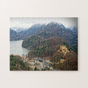 Quebra-cabeça Castelo de Hohenschwangau - Schwangau,