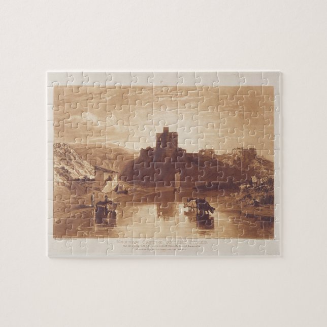 Quebra-cabeça Castelo de Joseph Mallord William Turner | Norham, (Horizontal)
