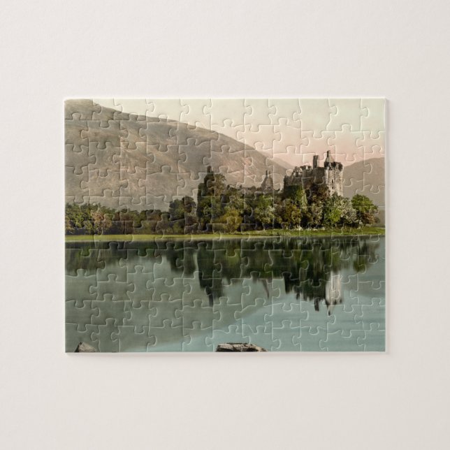 Quebra-cabeça Castelo de Kilchurn, Argyll e Bute, Scotland (Horizontal)