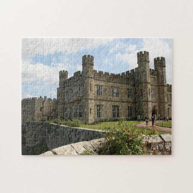 Quebra-cabeça Castelo de Leeds. (Horizontal)