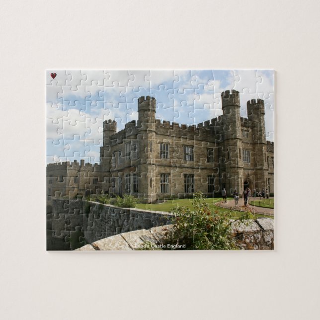 Quebra-cabeça Castelo de Leeds Inglaterra Jigsaw Puzzle (Horizontal)