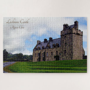 Quebra-cabeça Castelo de Lochnaw do Clã Scenic Scottish Agnew Cl