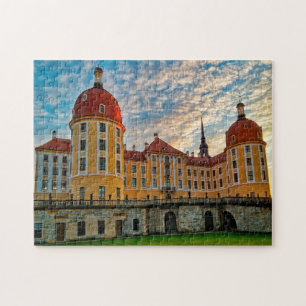 Quebra-cabeça Castelo de Moritz Dresden Alemanha.