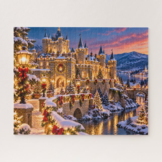 Quebra-cabeça Castelo de Natal (Horizontal)