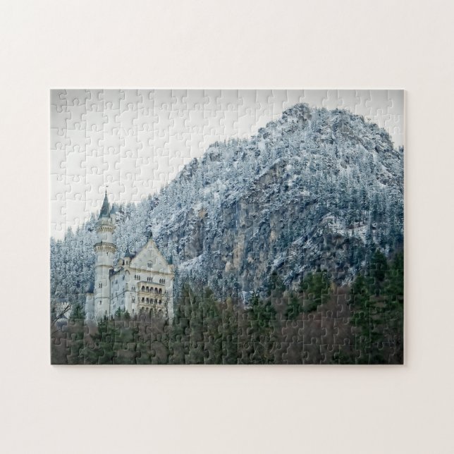 Quebra-cabeça Castelo de Neuschwanstein - Alemanha - (Horizontal)