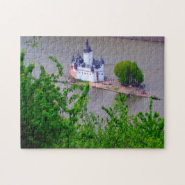 Quebra-cabeça Castelo de Pfalzgrafenstein Alemanha.