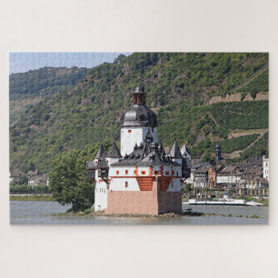 Quebra-cabeça Castelo de Pfalzgrafenstein, Reno, Alemanha 2