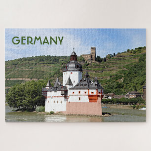 Quebra-cabeça Castelo de Pfalzgrafenstein, Reno, Alemanha 3