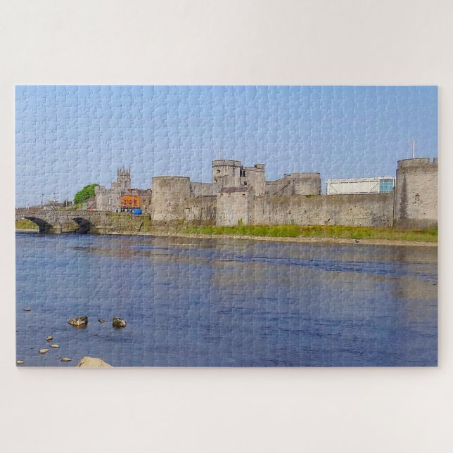 Quebra-cabeça Castelo de São João de Limerick (Horizontal)