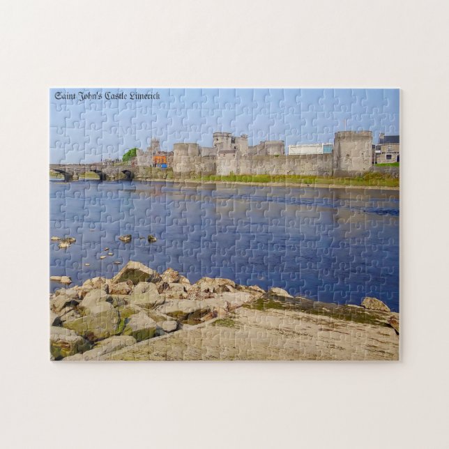 Quebra-cabeça Castelo de São João de Limerick (Horizontal)
