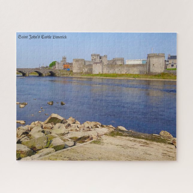 Quebra-cabeça Castelo de São João de Limerick (Horizontal)