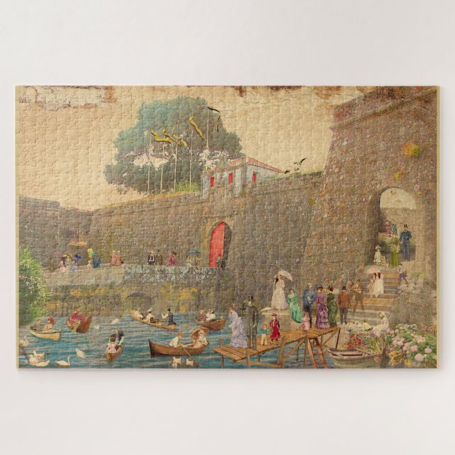 Quebra-cabeça Castelo de São Thiago (Horizontal)