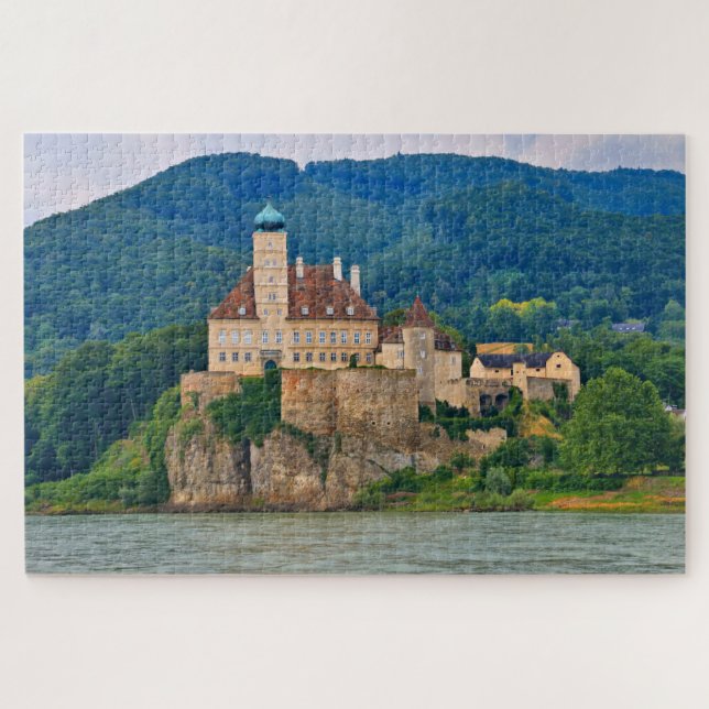 Quebra-cabeça Castelo de Schönbühel, Áustria (Horizontal)