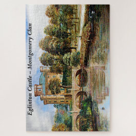 Quebra-cabeça Castelo Eglinton, Escócia, de Montgomery Clan