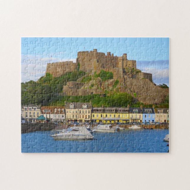 Quebra-cabeça Castelo Fortaleza góry Jersey (Horizontal)