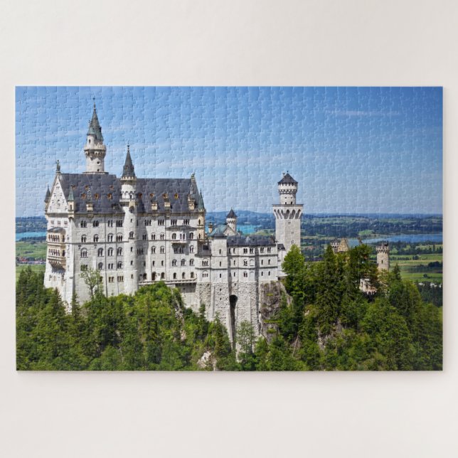 Quebra-cabeça Castelo Neuschwanstein (Horizontal)