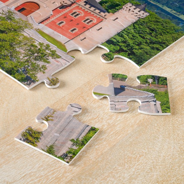 Quebra-cabeça Castelo Neuschwanstein Alemanha (Lateral)