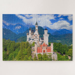 Quebra-cabeça Castelo Neuschwanstein, Alemanha.
