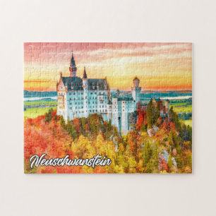 Quebra-cabeça Castelo Neuschwanstein, Alemanha