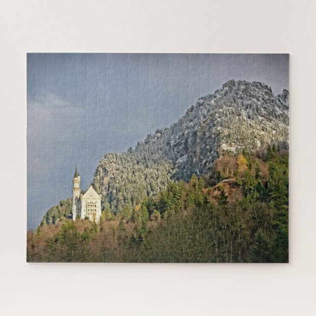 Quebra-cabeça Castelo Neuschwanstein - Alemanha - 16x20 - 520 pc (Horizontal)