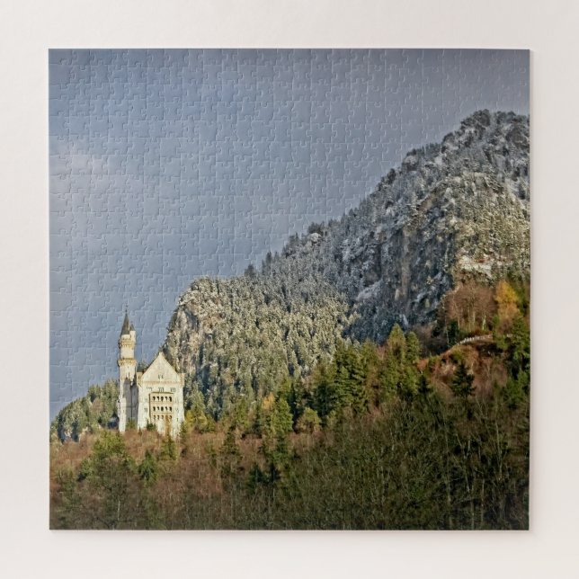 Quebra-cabeça Castelo Neuschwanstein - Alemanha - 20x20 - 676 pc (Vertical)