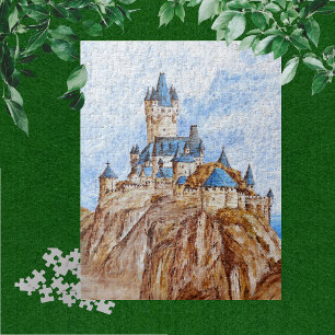 Quebra-cabeça Castelo no rio Reno