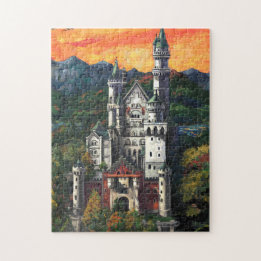 Quebra-cabeça Castelo Schloss Neuschwanstein