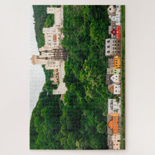 Quebra-cabeça Castelo Stolzenfels Património Mundial.