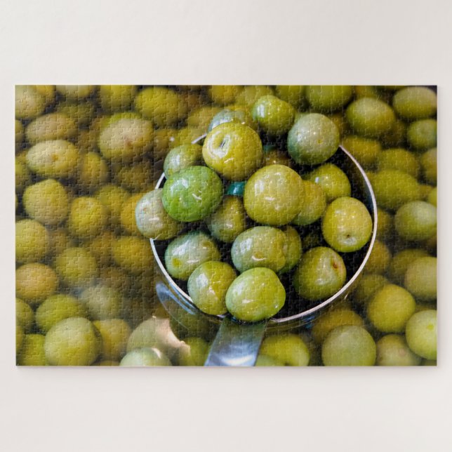 Quebra-cabeça Castelvetrano Sweet Green Olives (Horizontal)