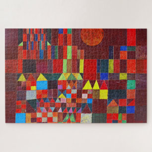 Quebra-cabeça Castle e Sun, Paul Klee