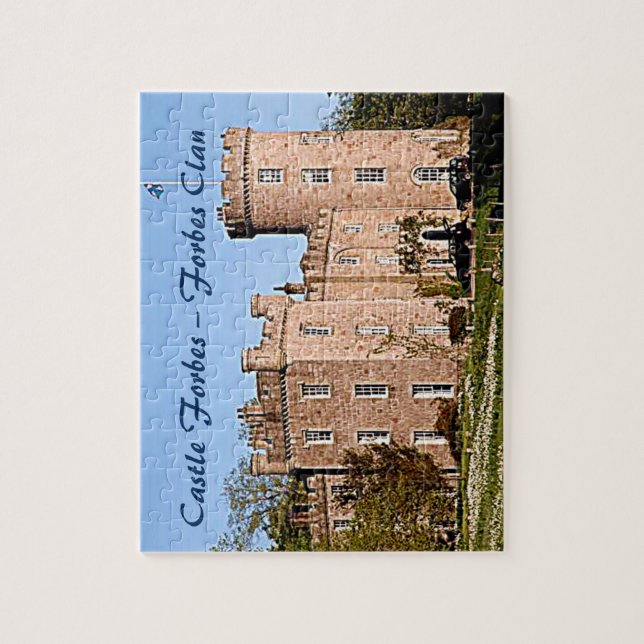 Quebra-cabeça Castle Forbes - Forbes Clan (Vertical)